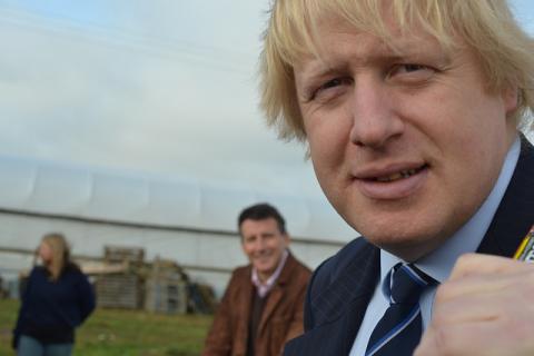 Photo of Boris Johnson and Lord Coe