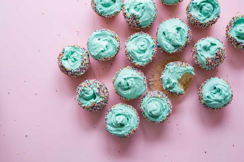 Fundraising event cupcakes