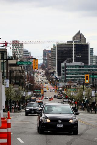 Vancouver city street