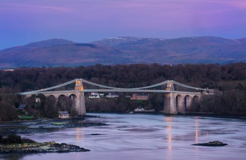 Menai Bridge Wales