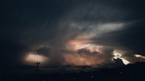 Storm clouds