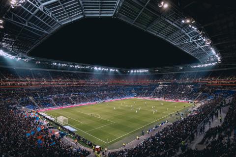 Lyon Olympic football stadium