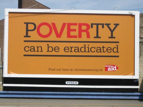 Christian Aid billboard