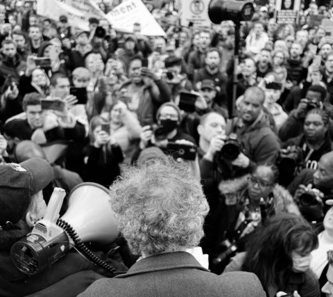 London protest