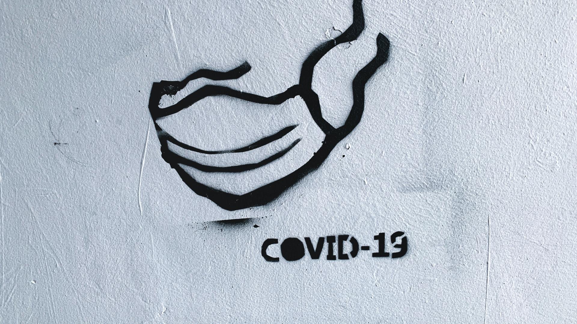 Covid graffiti 
