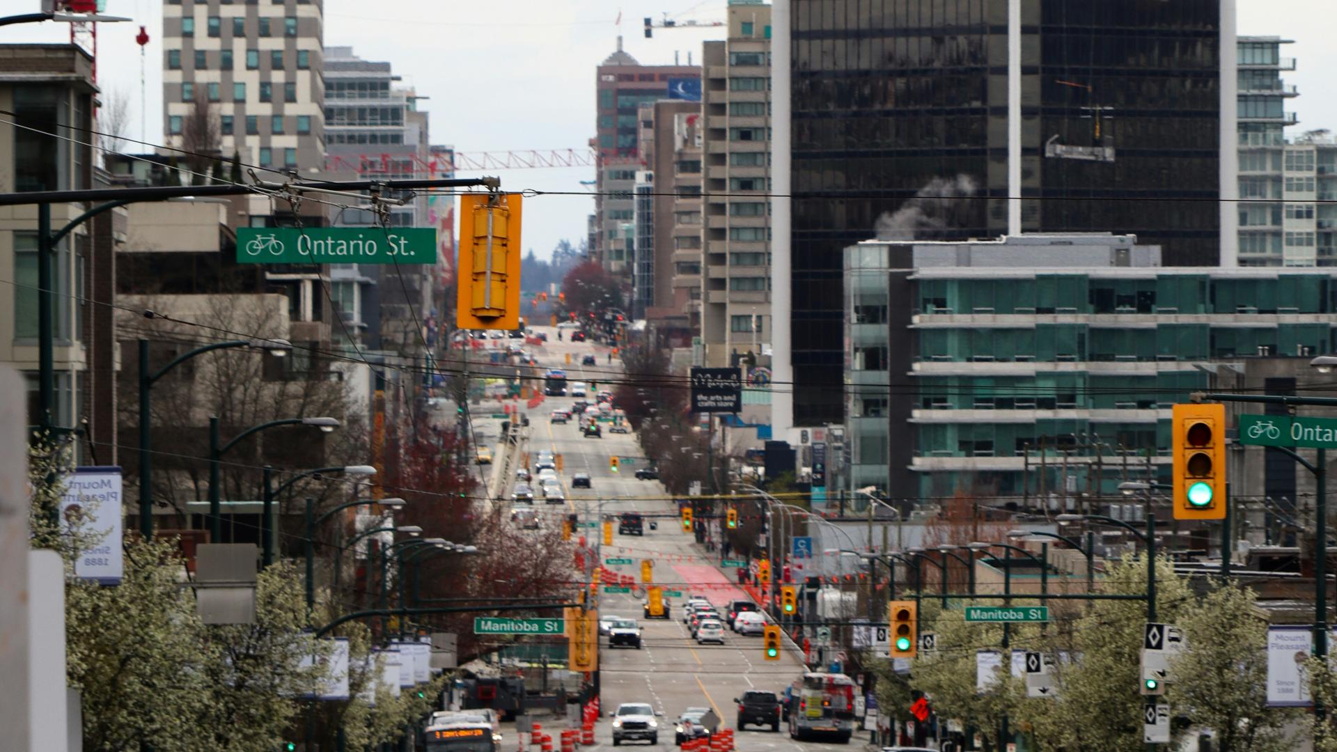 Vancouver city street